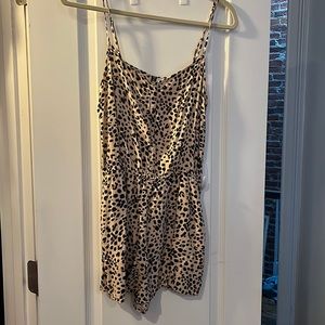 Cheetah Romper